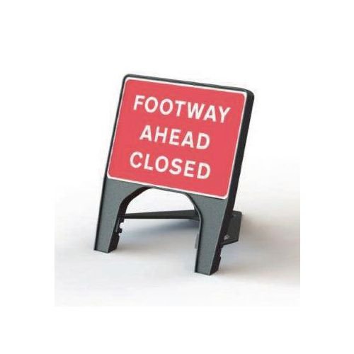 600 X 450 Qsign  Footpath Ahead Closed