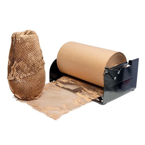 Hexcel Brown Kraft Paper  Wrap 390mm X 254M - 425M Expanded