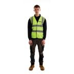 Orange Hi Vis Vest - 4 Xlarge