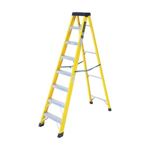 8 Tread Fibre Glass Swing Back Step