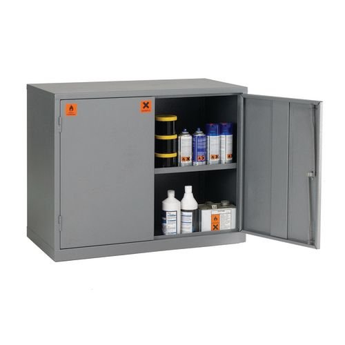 Stackable Multi Substance Cabinets  H711 X W915 X D457 Grey