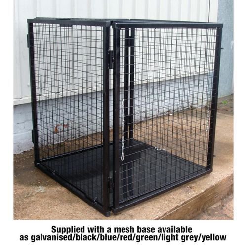 Mesh base for gas cylinder cage - galvanised
