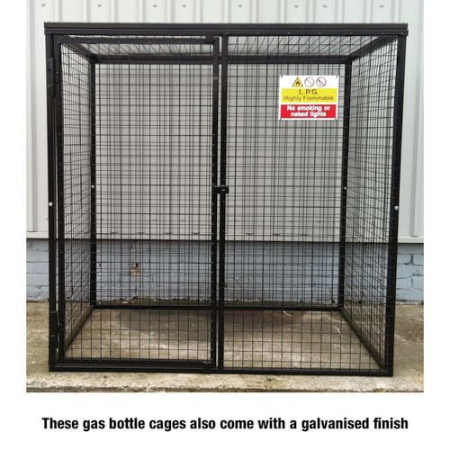 Gas Cylinder Cage - Galvanised