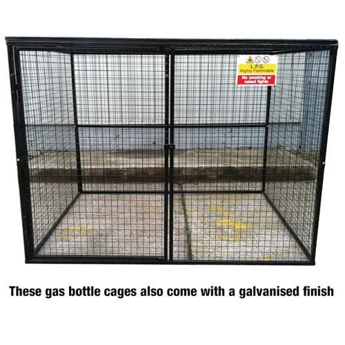 Gas Cylinder Cage - Galvanised