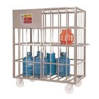 Locking Forecourtgas Cage - Galvanised Mobile