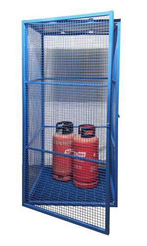 Knock-Down Gas Cylinder Cages