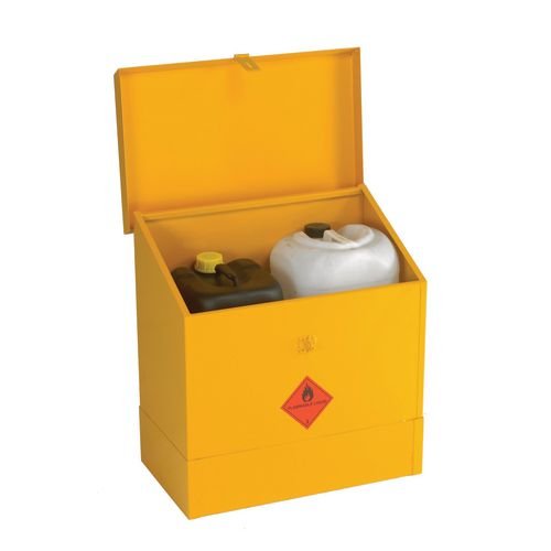 Flammable Liquid Bin  - Sloping Bin H660 X W609 X D330