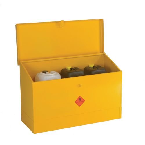 Flammable Liquid Bin -  Sloping Bin H762 X W1160 X D457