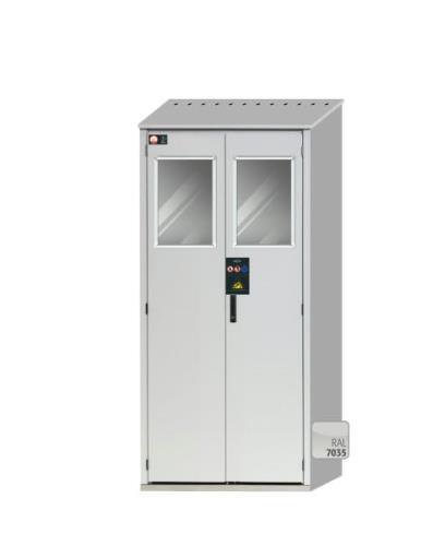 Outdoor 3 x 50L Secure Gas Cabinet