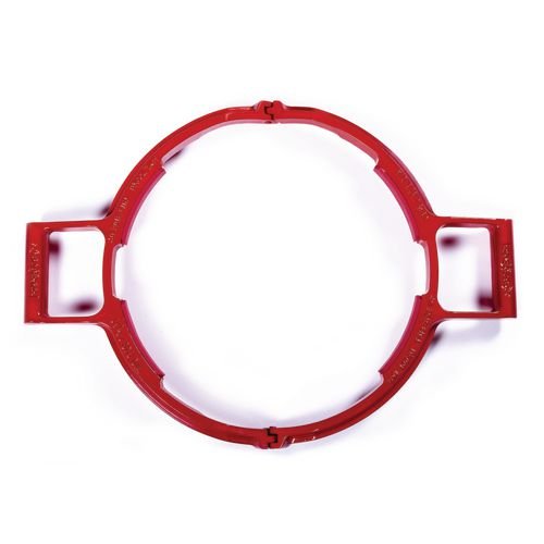 Gas Cylinder Lifting Grab  Handle, 376mm / 14 3/4" Dia., Red