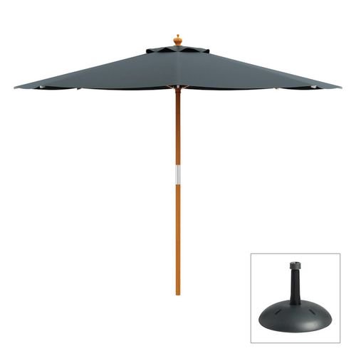Parasol With Weighted Filled Ground Base