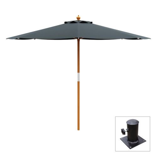 Parasol With Screw Fixing Weighted Base