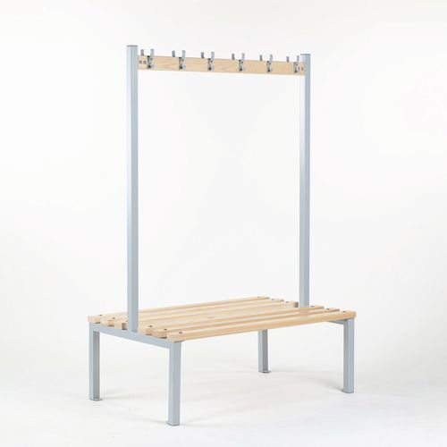 Double Sided Cloakroom  Bench - W1500mm