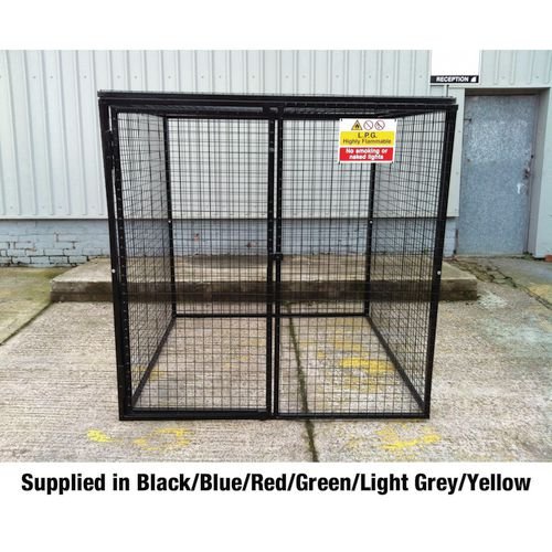 Defender Cage H1800 X W1800 X D1800, Powder Coated Blue