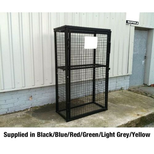 Defender Cage, Includes 1 Shelf H1700 X W1000 X D500, Powder Coated Light Grey