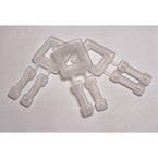 12 mm Plastic Buckles White