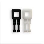 12 mm Plastic Buckles Black