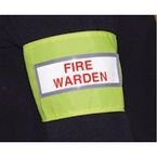 Fire Warden Reflective Armband