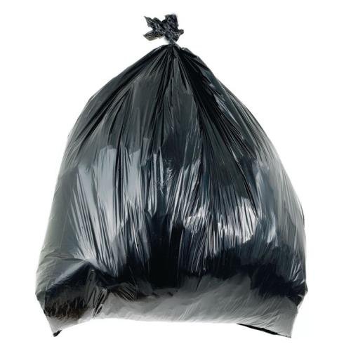 90L 20Kg Chsa Black Refuse Sack 200Pcs (8 Folds X 25 Pcs)