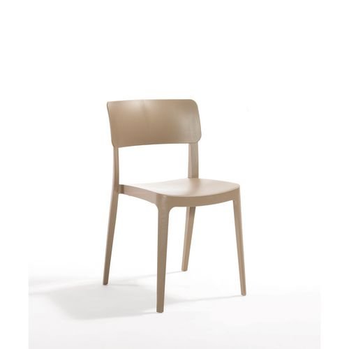 Vivo Polypropylene Side  Chair For Contract Use - Jute