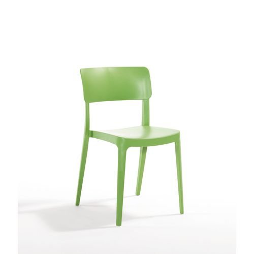 Vivo Polypropylene Side  Chair For Contract Use - Avocado