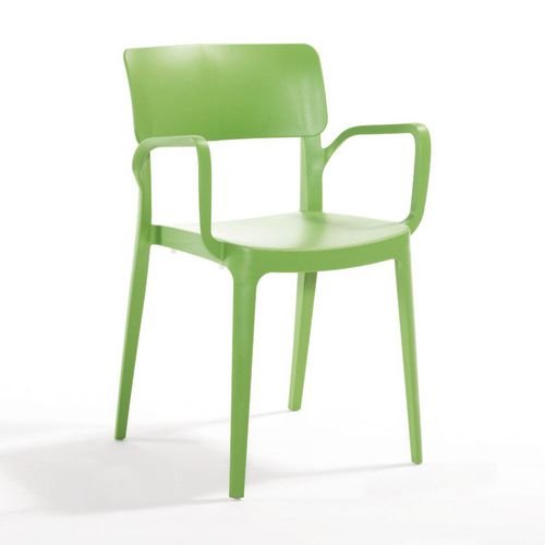 Vivo Polypropylene Armchair  For Contract Use - Avocado