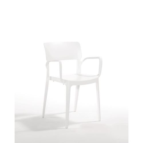 Vivo Polypropylene Armchair  For Contract Use - White