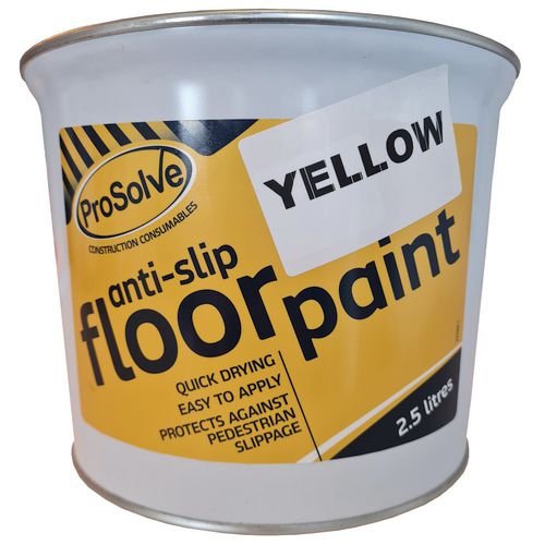 Prosolve Anti Slip  Floor Paint Yellow 2.5L