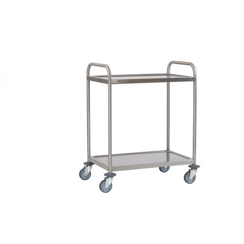 Stainless Steel  Trolley, 2-Tier, Small