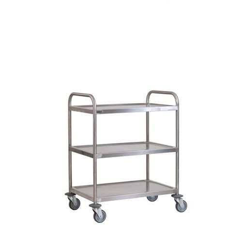 Stainless Steel  Trolley, 3-Tier, Large