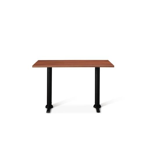 Phoenix Twin Dining Base  And 1200 X 700mm Walnut Mfc Top