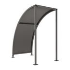 Leyton Cycle Shelter(galv Roof) 1 m