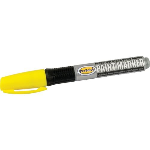 Prsolve Valve Action  Marker Yellow - Pack Of 12