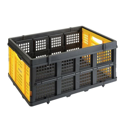 Folding Plastic Container  Colour Yellowblack