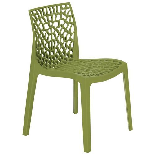 Zest Polypropylene Chair  For Contract Use - Anise Green