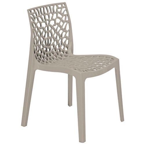 Zest Polypropylene  Chair For Contract Use - Jute