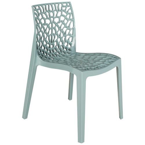 Zest Polypropylene Chair  For Contract Use - Sage Green