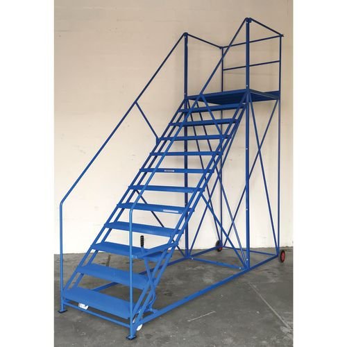 12 Tread Easy Slope  1000 Wide Mobile Safety Step