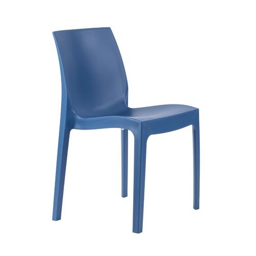 Strata Polypropylene  Chair For Contract Use - Blue