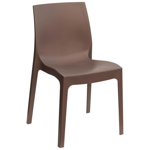 Strata Polypropylene  Chair For Contract Use - Moka