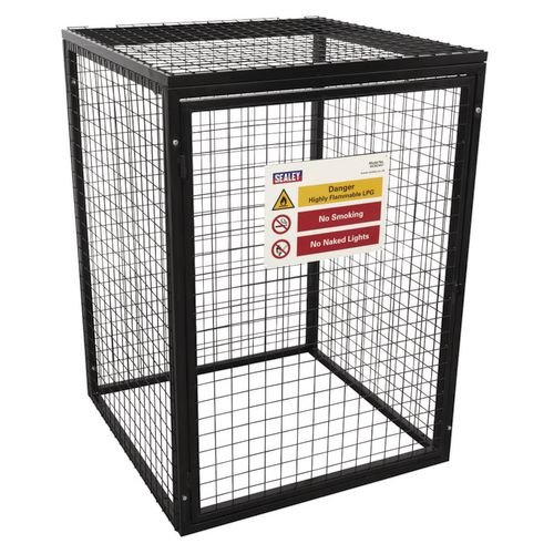 Safety Cage -  4 X 47Kg Gas Cylinders
