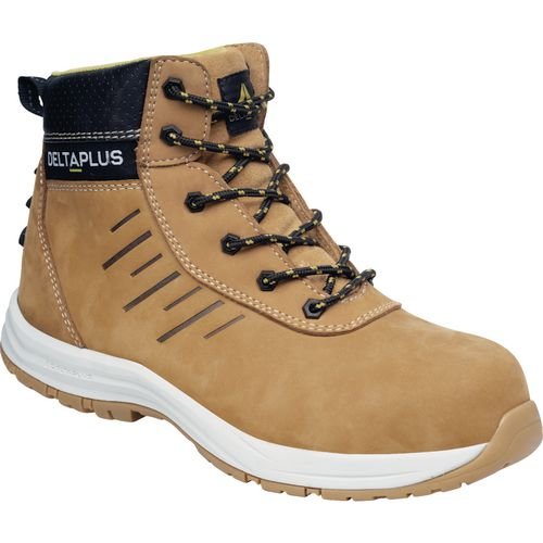 Beige Nubuck Leather  Hiker Boot - Size 11