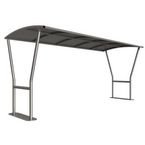 Stanton Cycle Shelter- 5 m - Galvanised Roof