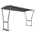 Stanton Cycle Shelter Extensionbay - 4 m - Galvanised Roof