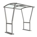 Stanton Cycle Shelter- 2 m - Clear Pet G Roof