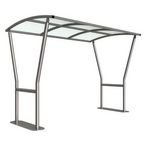 Stanton Cycle Shelter- 3 m - Clear Pet G Roof