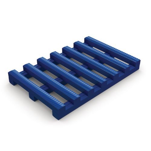 Open Grid Slip Resistant  Pvc Mat, Blue, 1220mm X 10M Roll