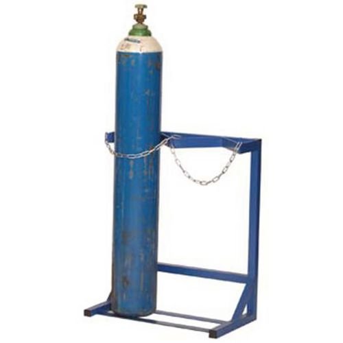 Cylinder Floor Rack -  Single Sided - 2 Cylinders - Blue