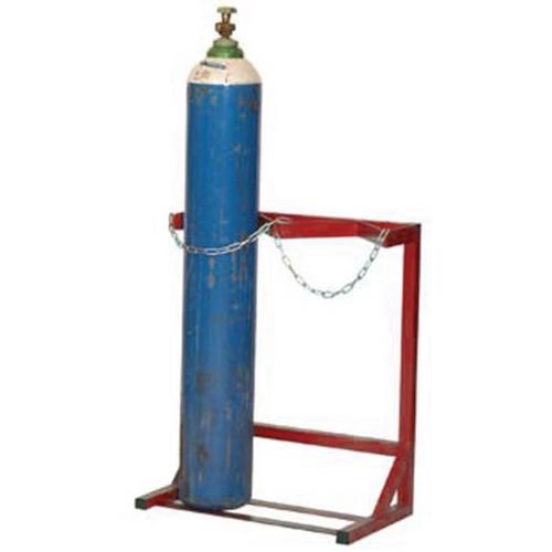 Cylinder Floor Rack -  Single Sided - 2 Cylinders - Red