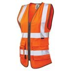 Lynmouth Iso 20471 Class 1 Superior, Xs Orange Waistcoat